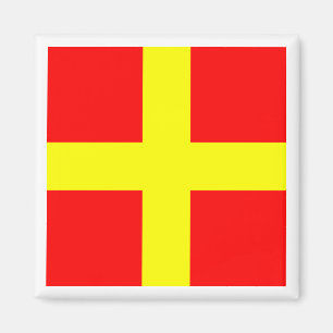 Aimant Drapeau de signalisation maritime international RO