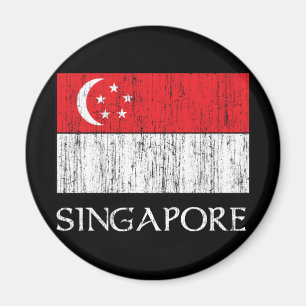 Aimant Drapeau de Singapour