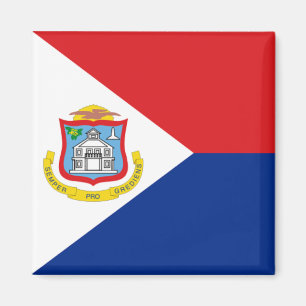 Aimant Drapeau de Sint Maarten