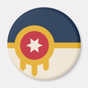 Aimant Drapeau de Tulsa (Oklahoma)