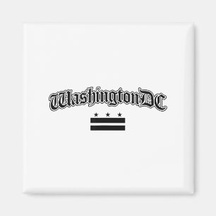 Aimant Drapeau de Washington Dc Souvenir Hommes Femmes En