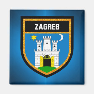 Aimant Drapeau de Zagreb
