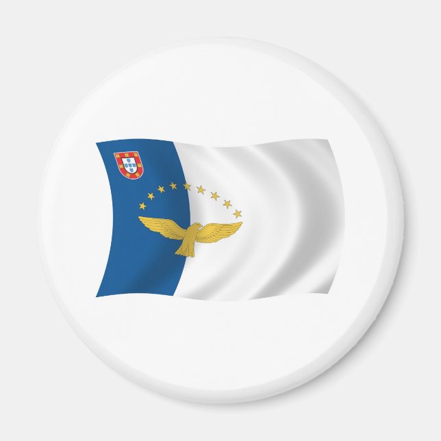 Aimant Drapeau des Açores (Devant)