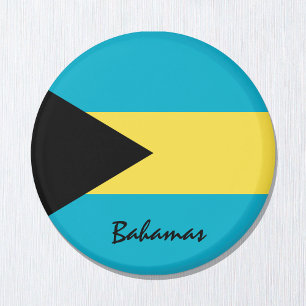 Aimant Drapeau des Bahamas et Amérique du Nord - Amateurs
