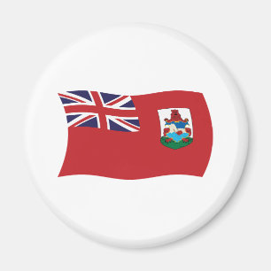Aimant Drapeau des Bermudes