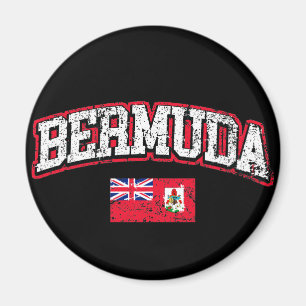 Aimant Drapeau des Bermudes