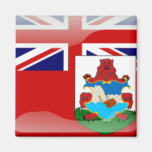 Aimant Drapeau des Bermudes
