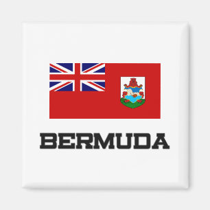 Aimant Drapeau des Bermudes