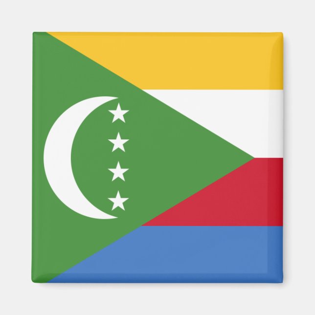Aimant Drapeau des Comores KM (Devant)