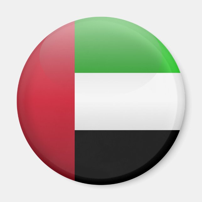 Aimant Drapeau des Émirats arabes unis (Devant)