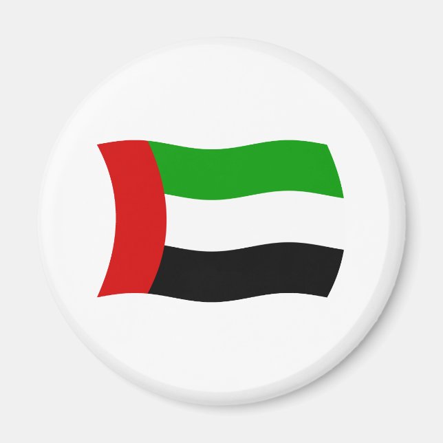 Aimant Drapeau des Émirats Arabes Unis (Devant)