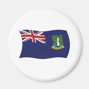 Aimant Drapeau des Îles Vierges britanniques