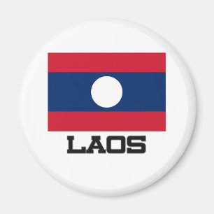 Aimant Drapeau des Laotiens