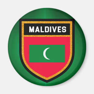 Aimant Drapeau des Maldives