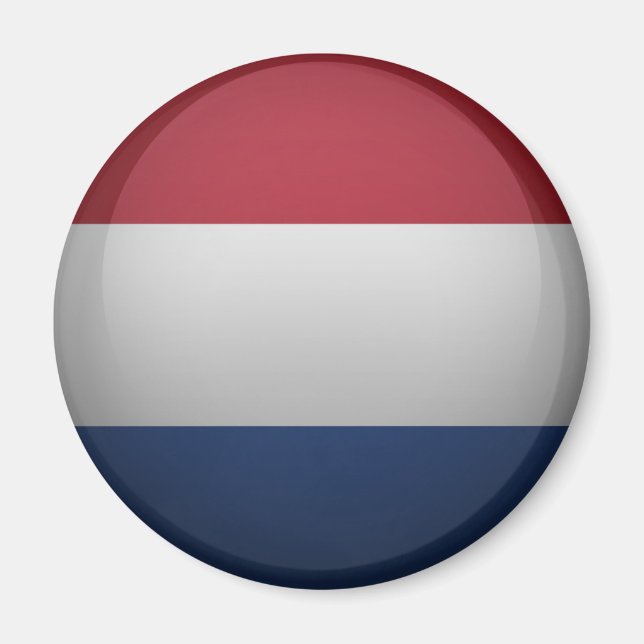 Aimant Drapeau des Pays-Bas (Devant)
