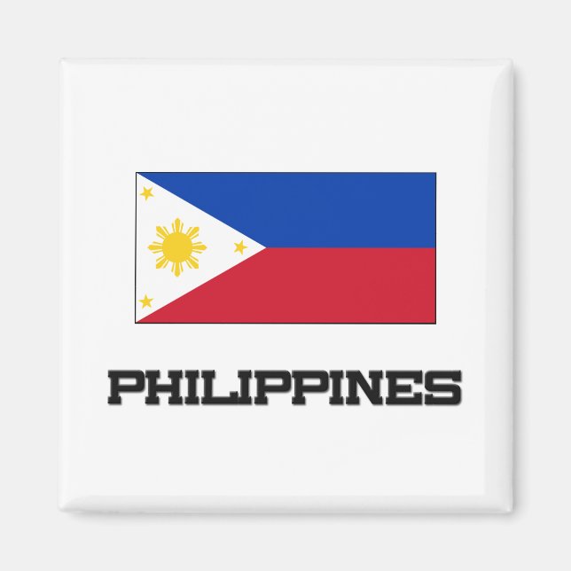 Aimant Drapeau des Philippines (Devant)