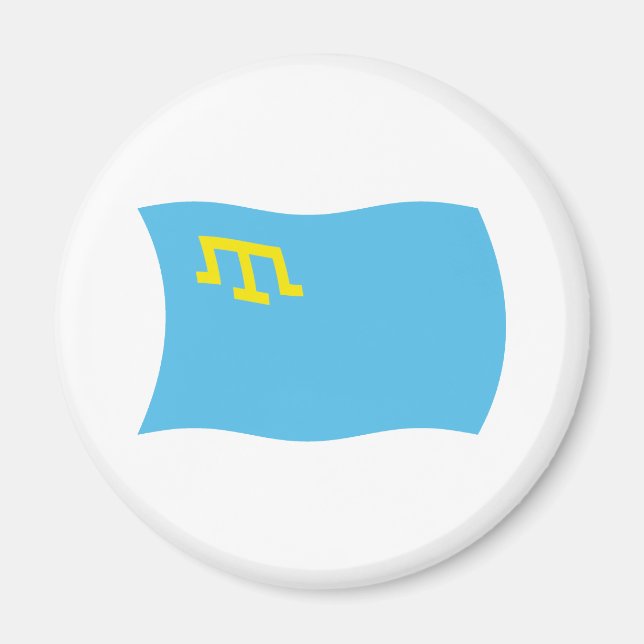 Aimant Drapeau des Tatars de Crimée (Devant)