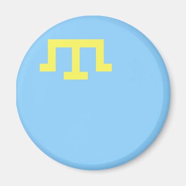 Aimant Drapeau des Tatars de Crimée (Devant)
