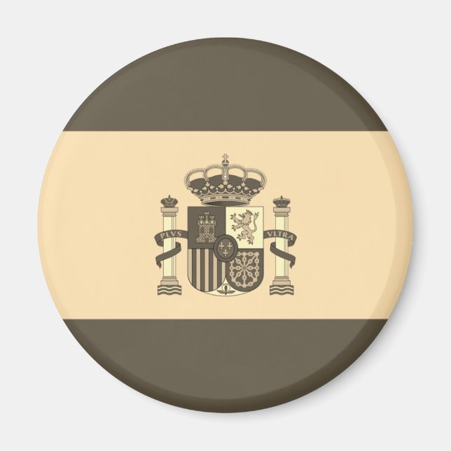 Aimant drapeau d'espagne (Devant)