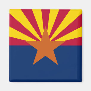 Aimant Drapeau d'État de l'Arizona