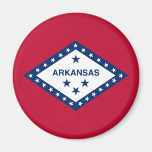 Aimant Drapeau d'État de l'Arkansas