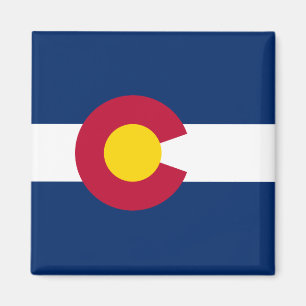 Aimant Drapeau d'Etat du Colorado