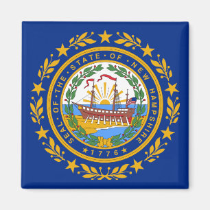 Aimant Drapeau d'état du New Hampshire