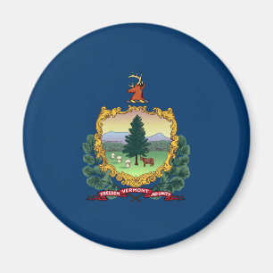 Aimant Drapeau d'État du Vermont