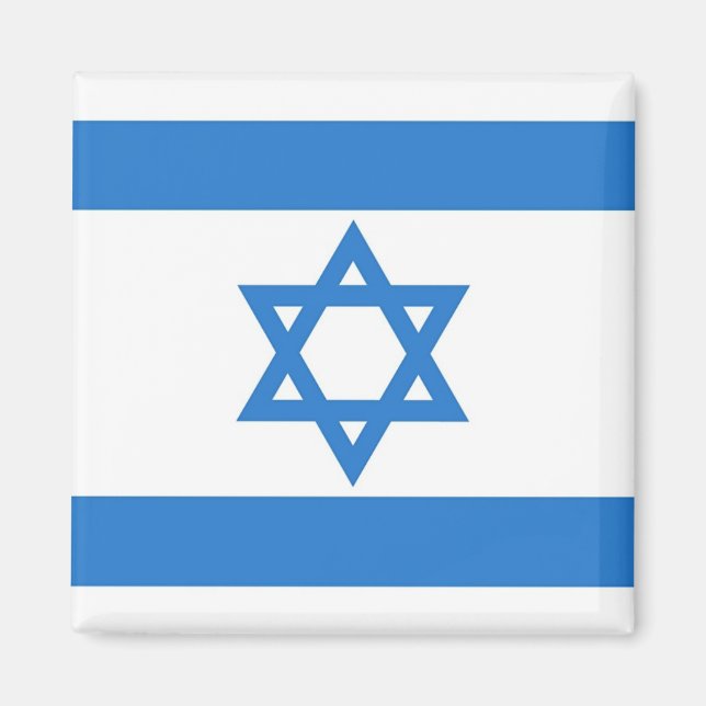Aimant Drapeau d'Israël (Devant)