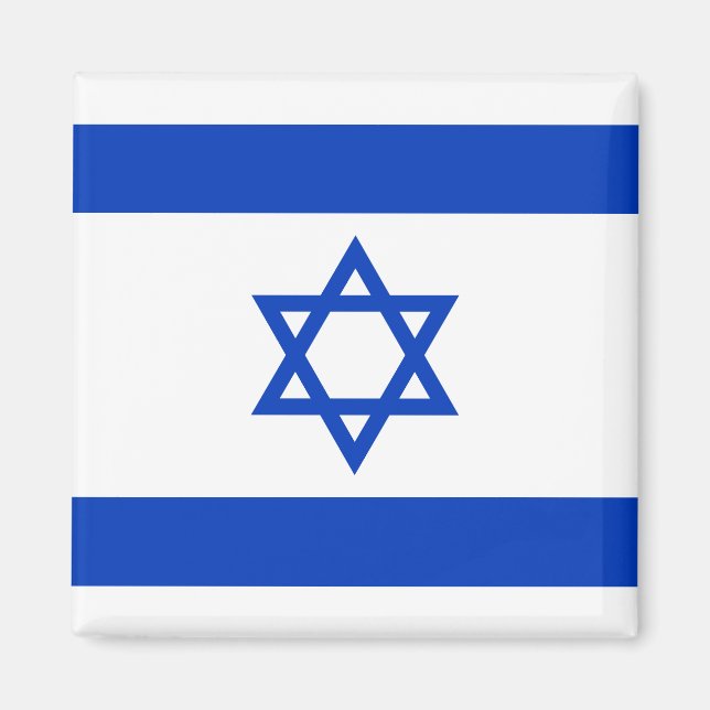 Aimant Drapeau d'Israël (Devant)