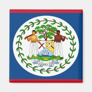 Aimant Drapeau du Belize