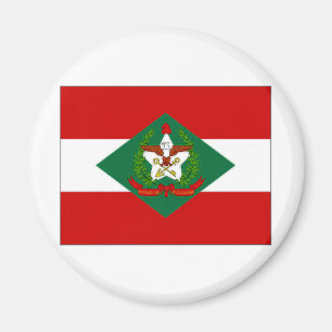 Aimant Drapeau du Brésil Santa Catarina