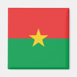 Aimant Drapeau du Burkina Faso