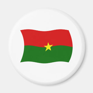 Aimant Drapeau du Burkina Faso