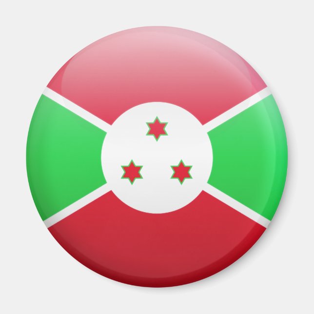 Aimant Drapeau du Burundi (Devant)