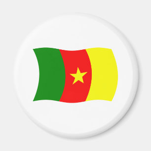 Aimant Drapeau du Cameroun