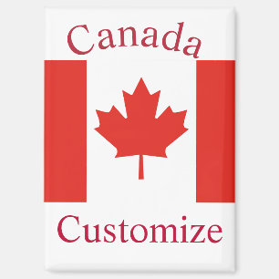Aimant Drapeau du Canada Thunder_Cove