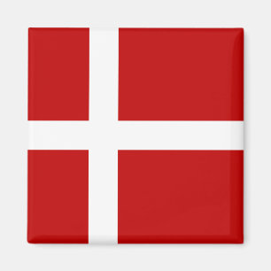 Aimant Drapeau du Danemark Totalement