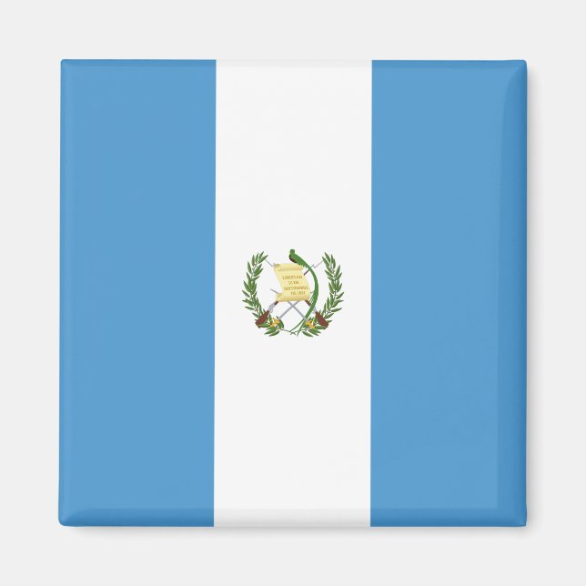 Aimant Drapeau du Guatemala (Devant)