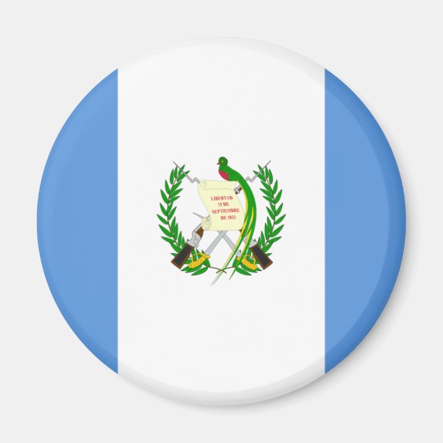 Aimant Drapeau du Guatemala GT (Devant)