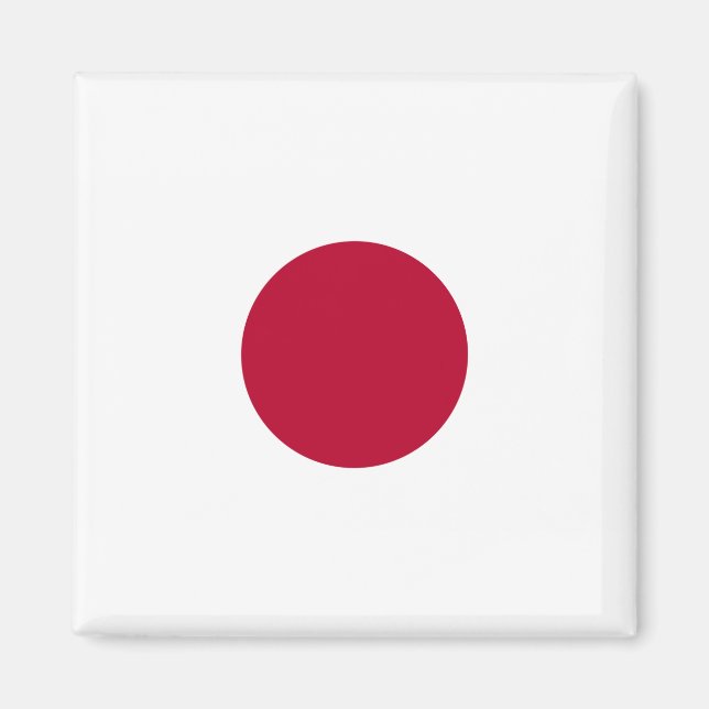 Aimant Drapeau du Japon (Devant)