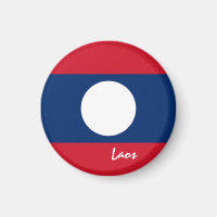 Drapeau du Laos & Asie - Amateurs de voyage/sports
