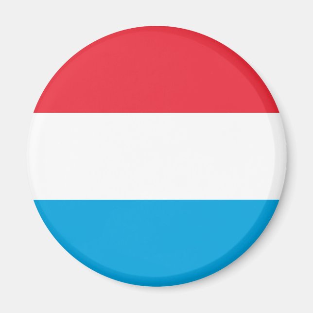 Aimant Drapeau du Luxembourg (Devant)