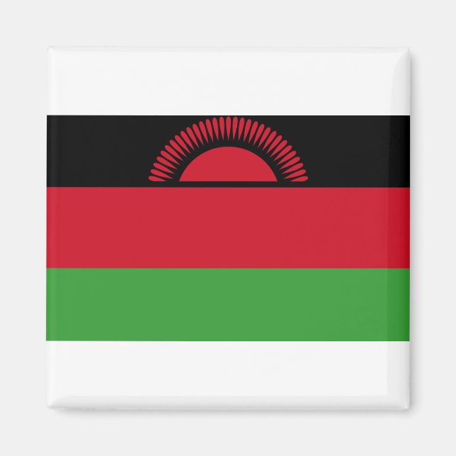 Aimant Drapeau du Malawi (Devant)