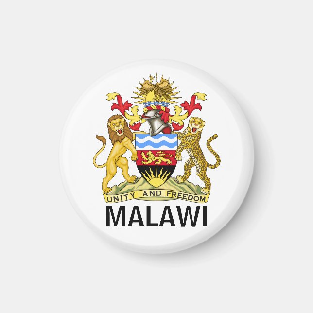 Aimant Drapeau du Malawi (Devant)
