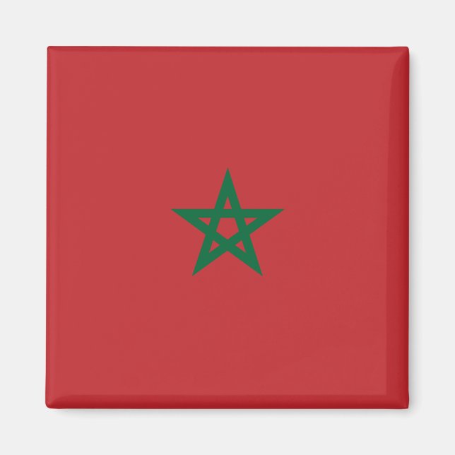 Aimant Drapeau du Maroc (Devant)