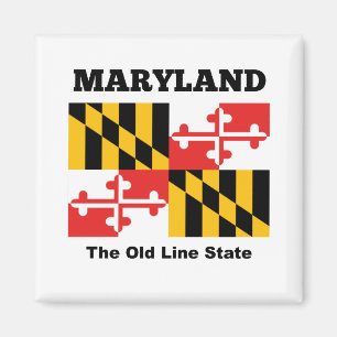 Aimant drapeau du Maryland