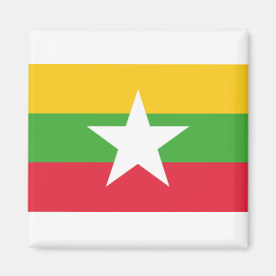 Aimant Drapeau du Myanmar