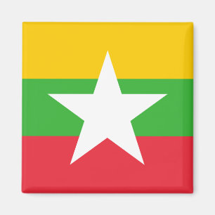 Aimant Drapeau du Myanmar