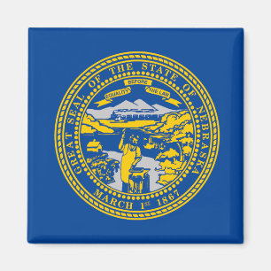 Aimant Drapeau du Nebraska